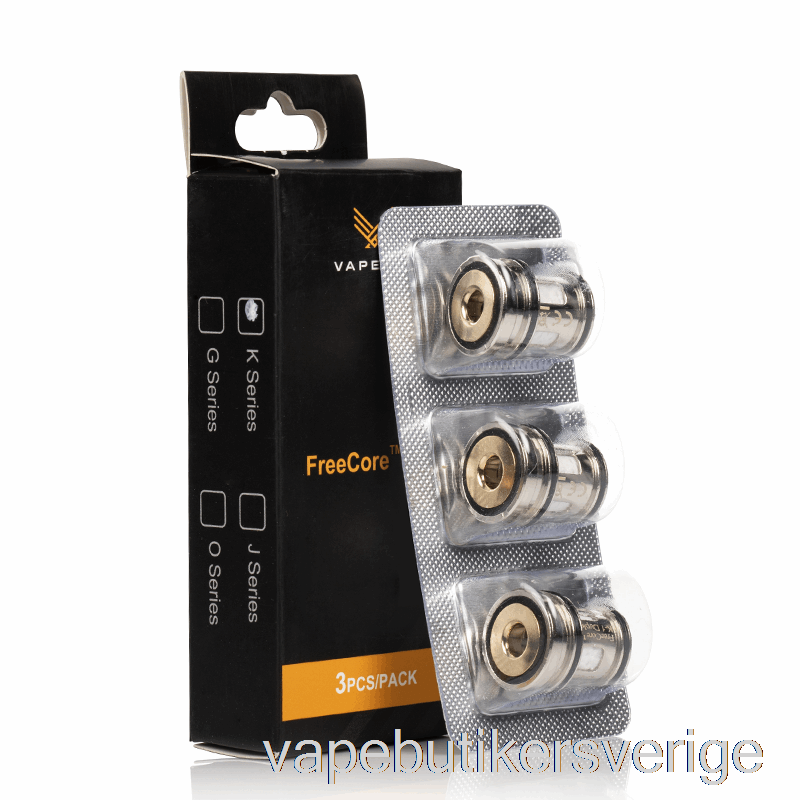 Vape Sverige Vapefly Kremhild Ii Utbytesspolar 0,3ohm Freecore K-2 Ka1 Mesh Coils